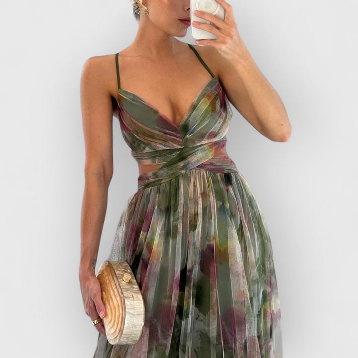 Hannah | Floral Maxi Dress