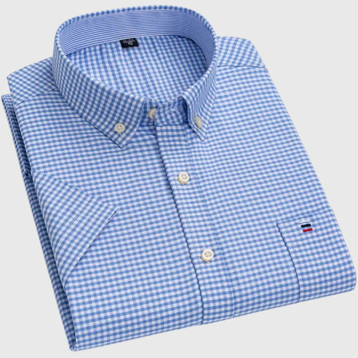 BRIAN™ | CLASSIC PATTERNED COTTON SHIRT