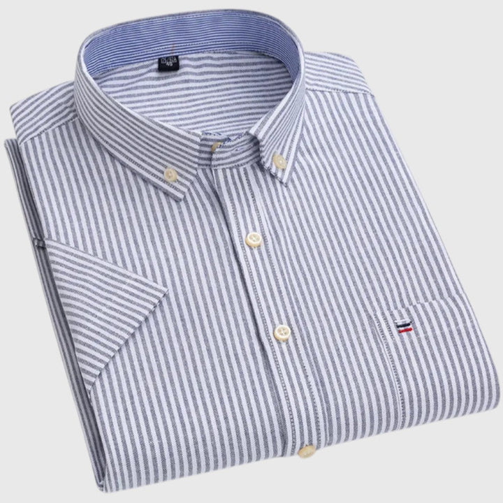 BRIAN™ | CLASSIC PATTERNED COTTON SHIRT