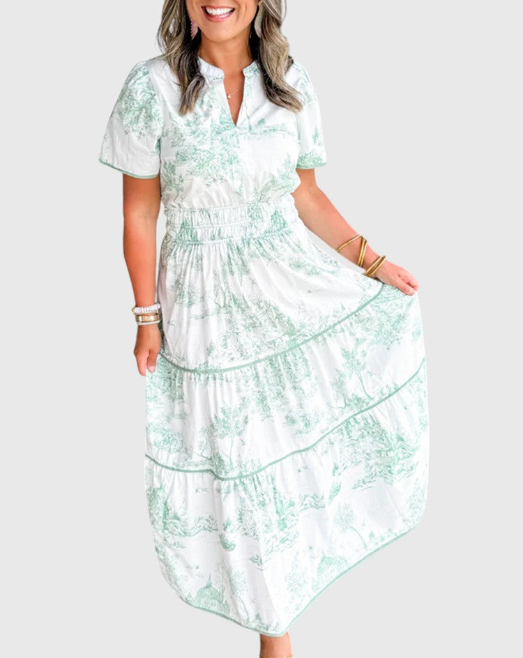 DANA™ | CLASSIC TOILE MAXI DRESS