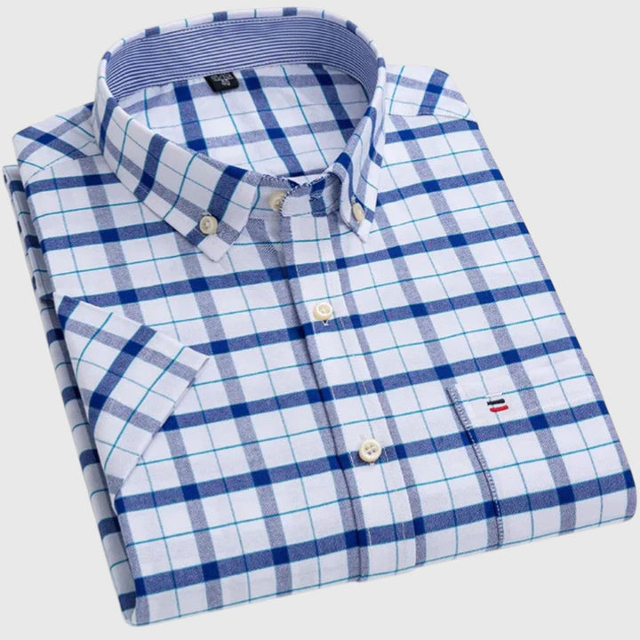 BRIAN™ | CLASSIC PATTERNED COTTON SHIRT