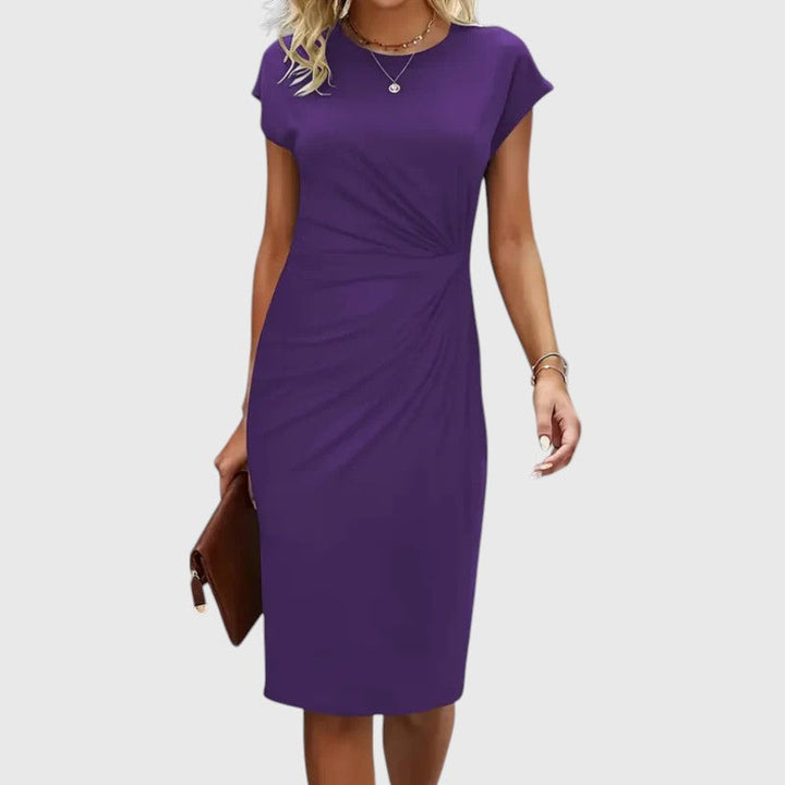 SANDY™ | ELEGANT FLORAL MIDI DRESS
