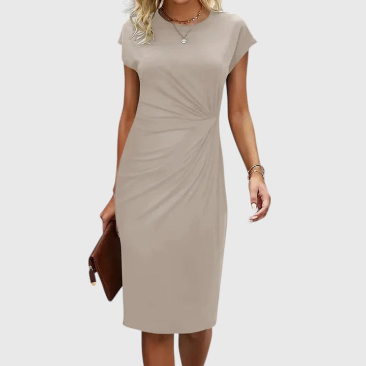 SANDY™ | ELEGANT FLORAL MIDI DRESS