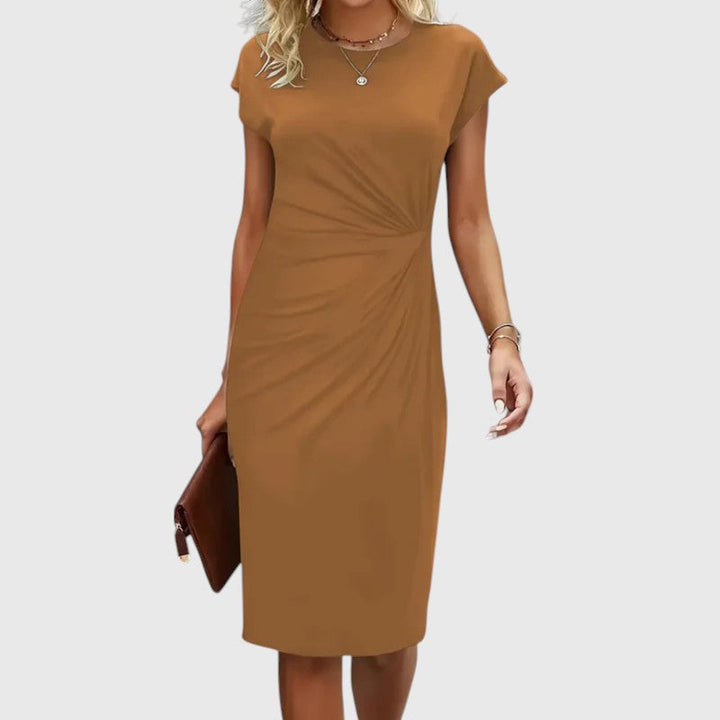 SANDY™ | ELEGANT FLORAL MIDI DRESS