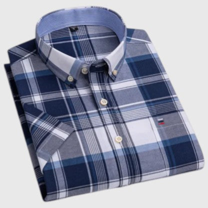 BRIAN™ | CLASSIC PATTERNED COTTON SHIRT