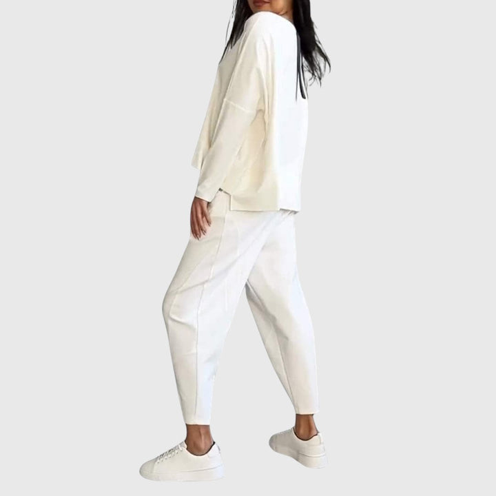 DONNA™ | RELAXED TWO-PIECE SET WITH ROUND NECKLINE