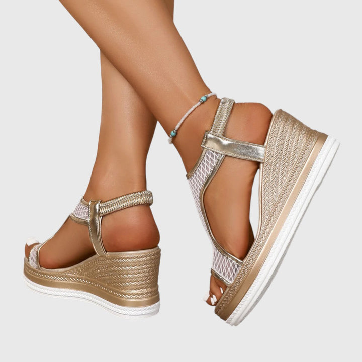 ELENI™ | ELEGANT ORTHOPEDIC WEDGE SLIP-ON SANDALS