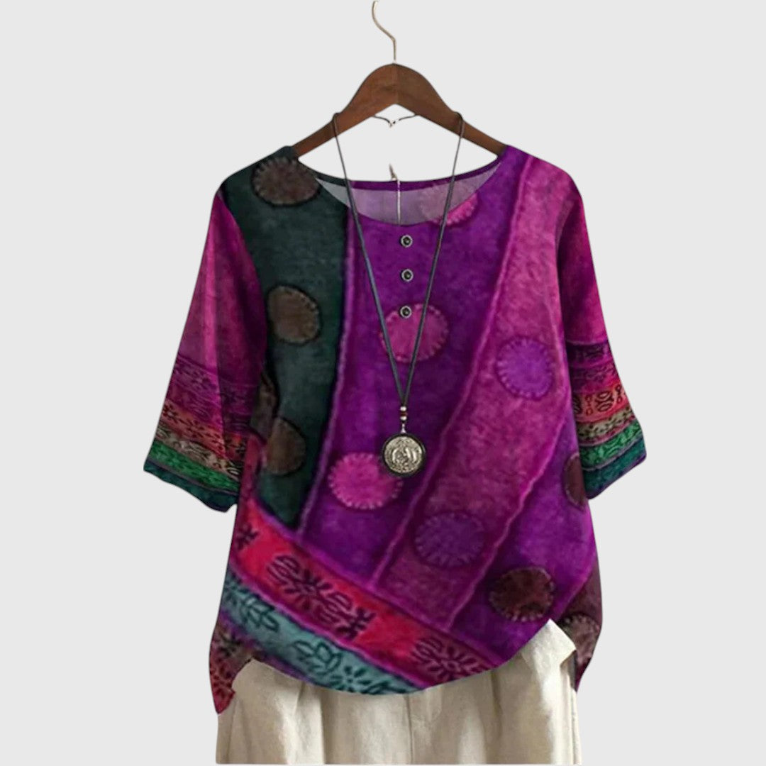 Ghuen – Colorful Boho Chic Top
