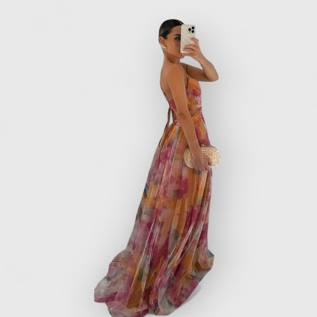 Hannah | Floral Maxi Dress