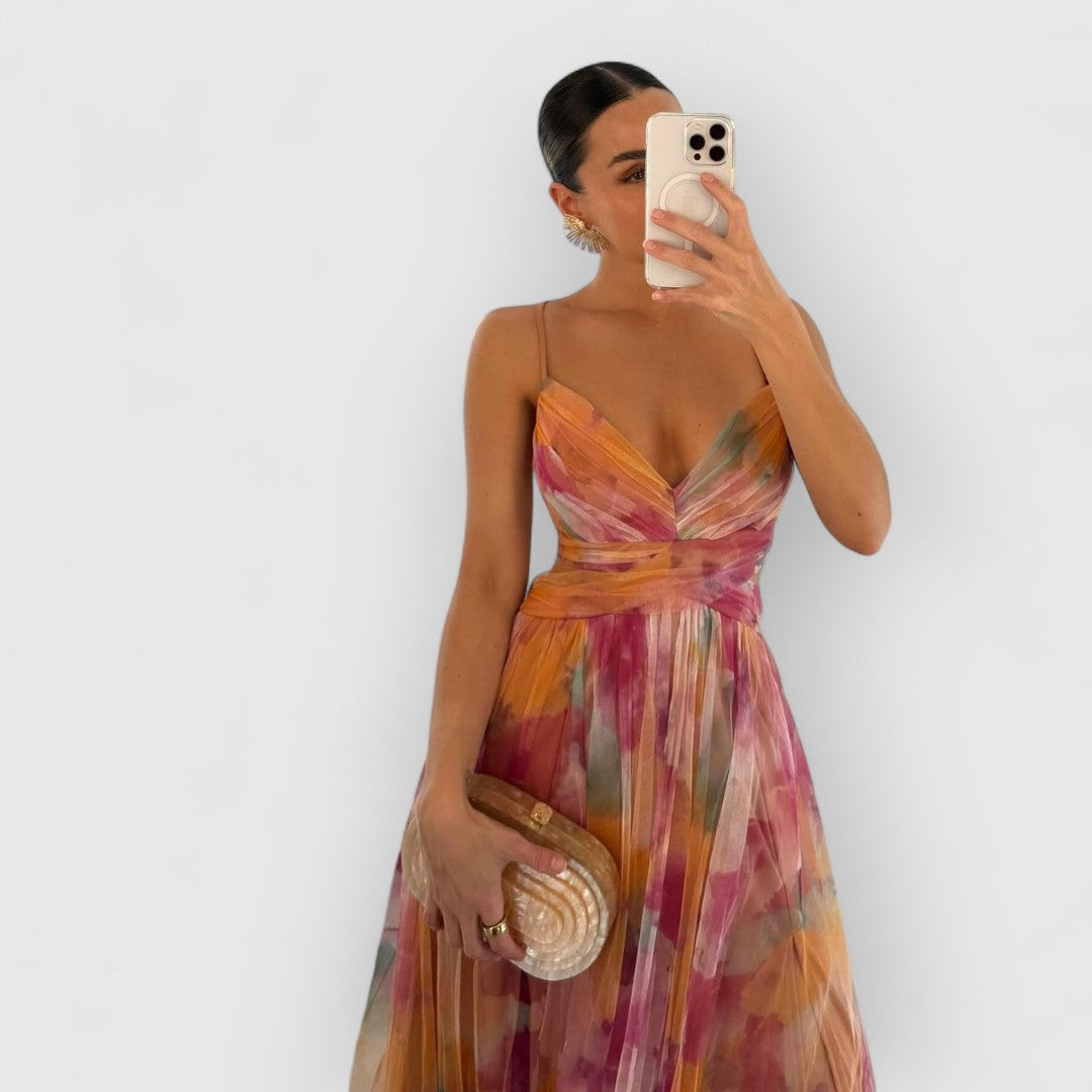 Hannah | Floral Maxi Dress