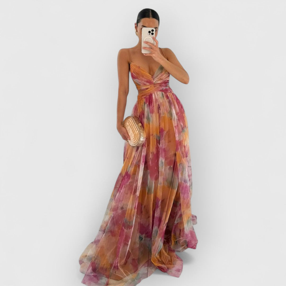 Hannah | Floral Maxi Dress