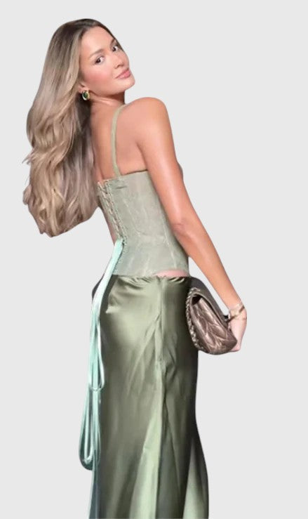 PATRICIA™ | GLITTER ELEGANT MAXI DRESS