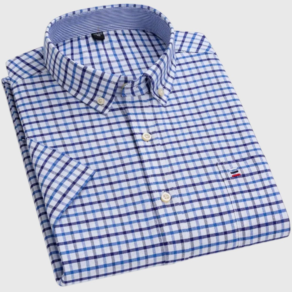 BRIAN™ | CLASSIC PATTERNED COTTON SHIRT