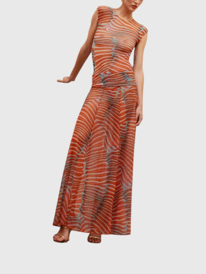 MARLEE™ | ELEGANT BODYSUIT WITH LONG SKIRT