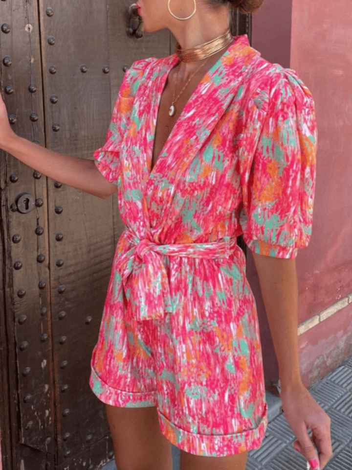 NOVALIE™ | SOFT PASTEL WRAP MIDI DRESS