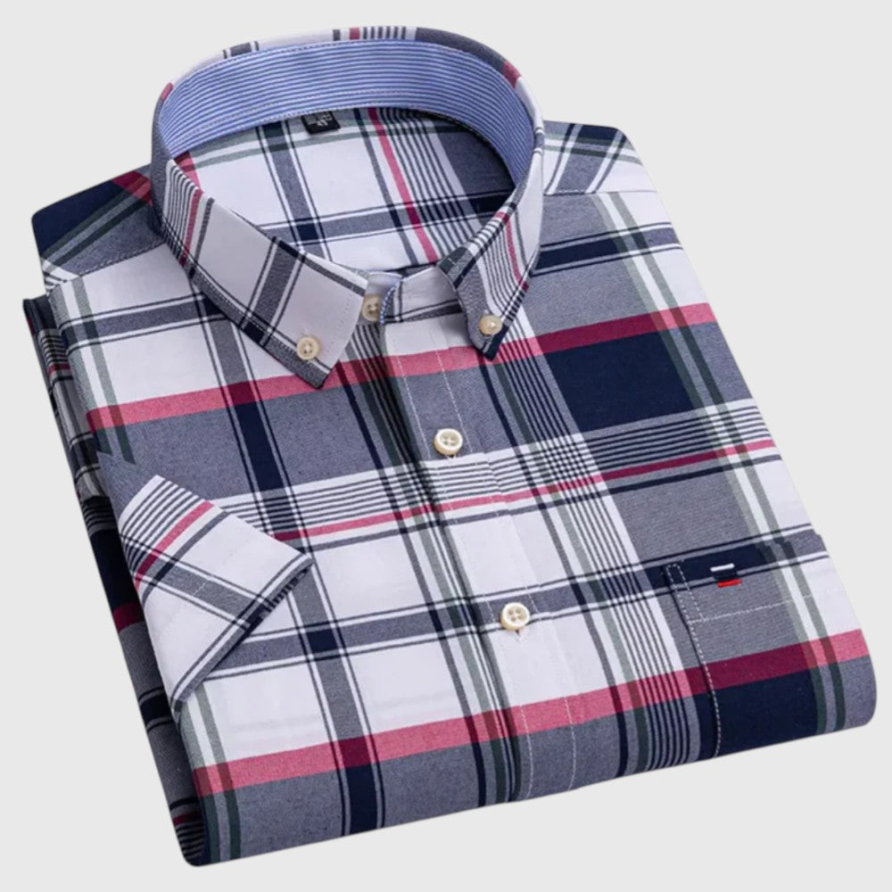 BRIAN™ | CLASSIC PATTERNED COTTON SHIRT