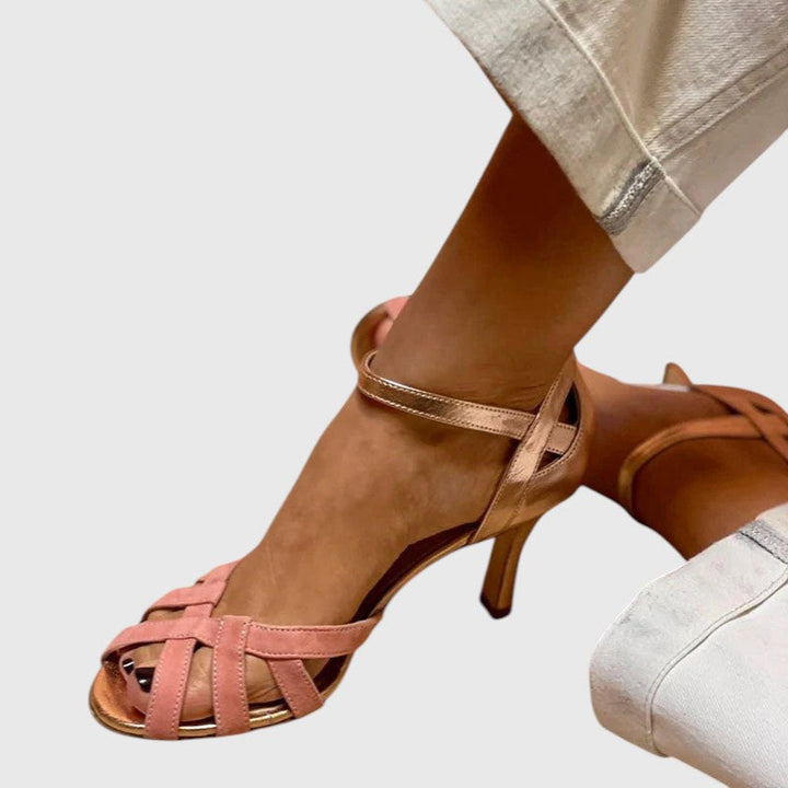 VELENA™ | STILETTO HEEL SANDALS