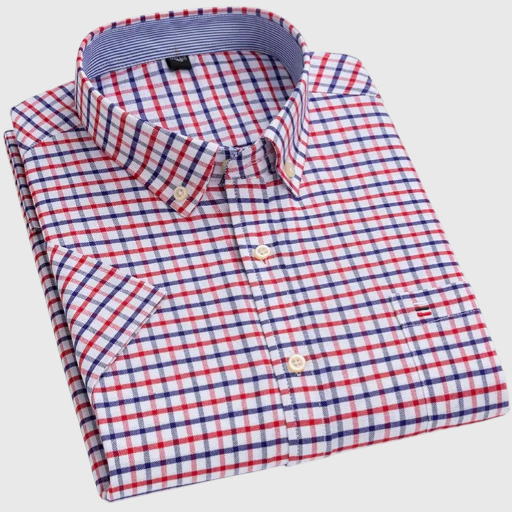 BRIAN™ | CLASSIC PATTERNED COTTON SHIRT