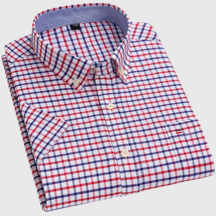 BRIAN™ | CLASSIC PATTERNED COTTON SHIRT