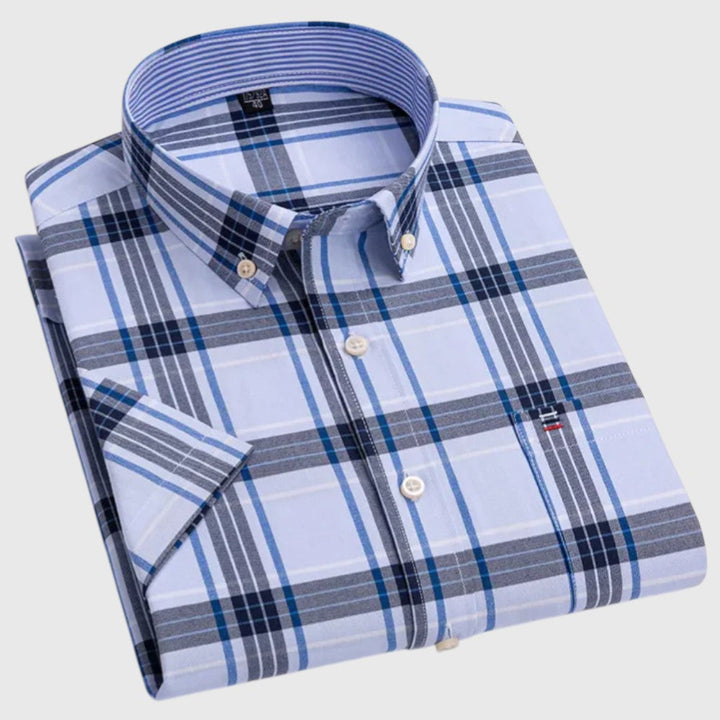 BRIAN™ | CLASSIC PATTERNED COTTON SHIRT
