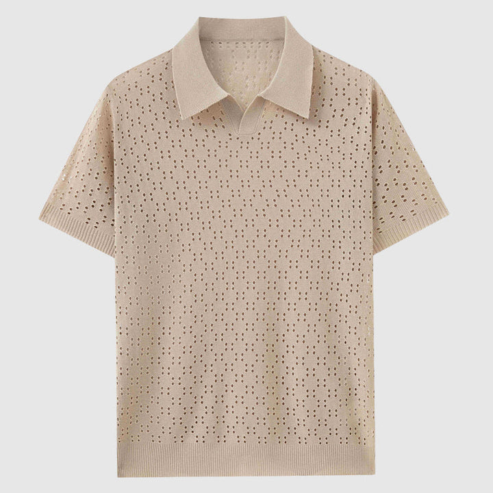 Ben Smith Capri Eyelet Knit Polo
