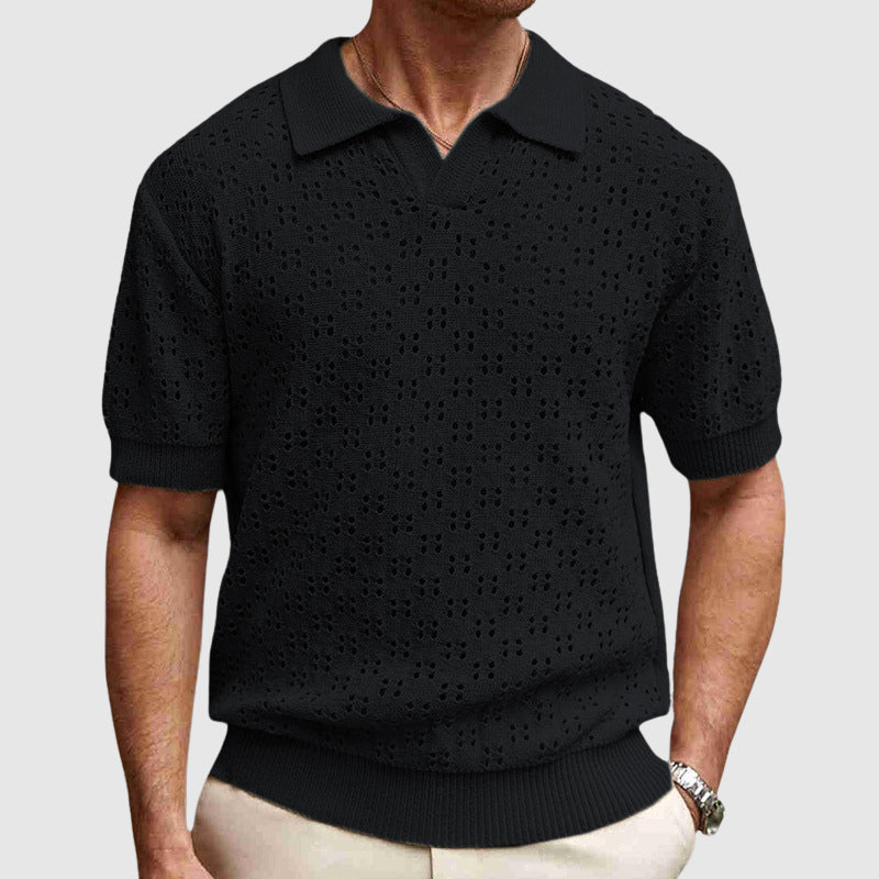 Ben Smith Capri Eyelet Knit Polo