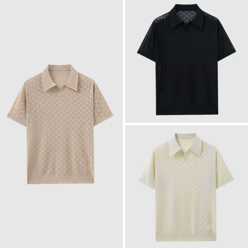Ben Smith Capri Eyelet Knit Polo