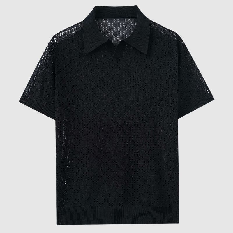 Ben Smith Capri Eyelet Knit Polo