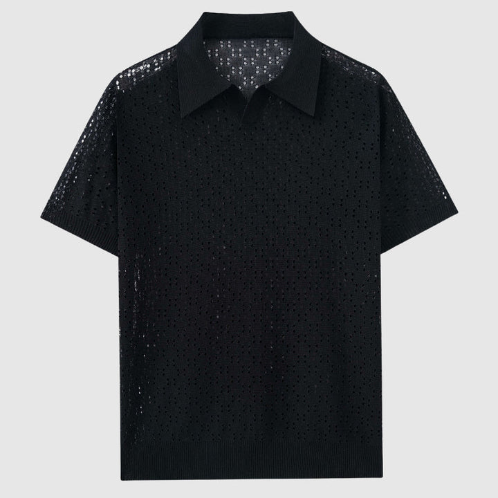 Ben Smith Capri Eyelet Knit Polo