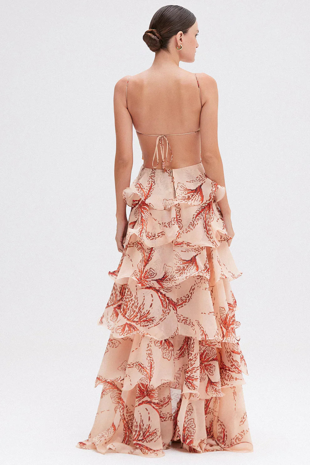 SHENNA™ | RUFFLE MIDI DRESS