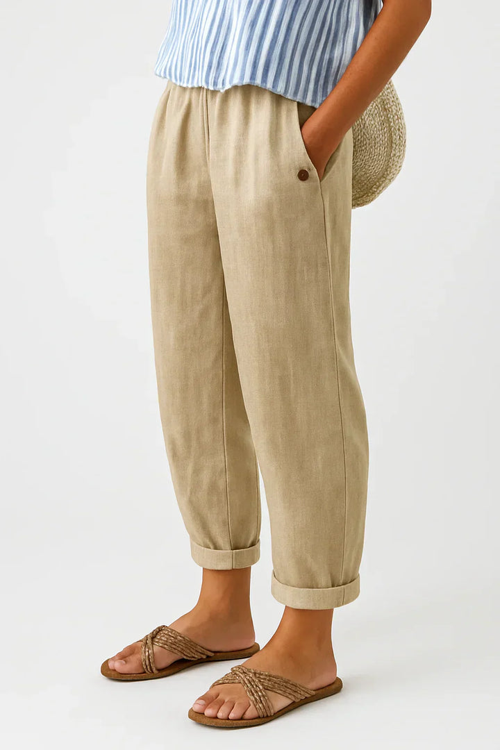GRACIE™ | TIMELESS COMFORT IN A LIGHT LINEN-COTTON BLEND