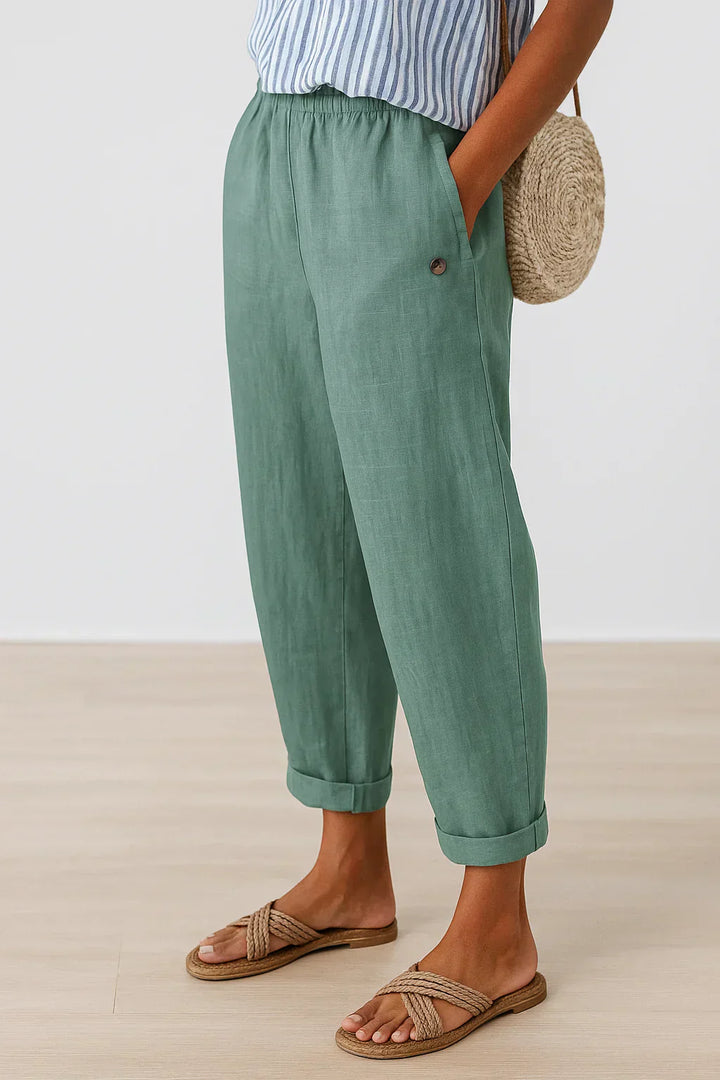 GRACIE™ | TIMELESS COMFORT IN A LIGHT LINEN-COTTON BLEND