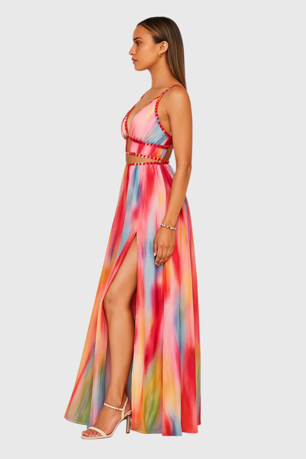CHAVA™ | PAINTED MAXI DRESS