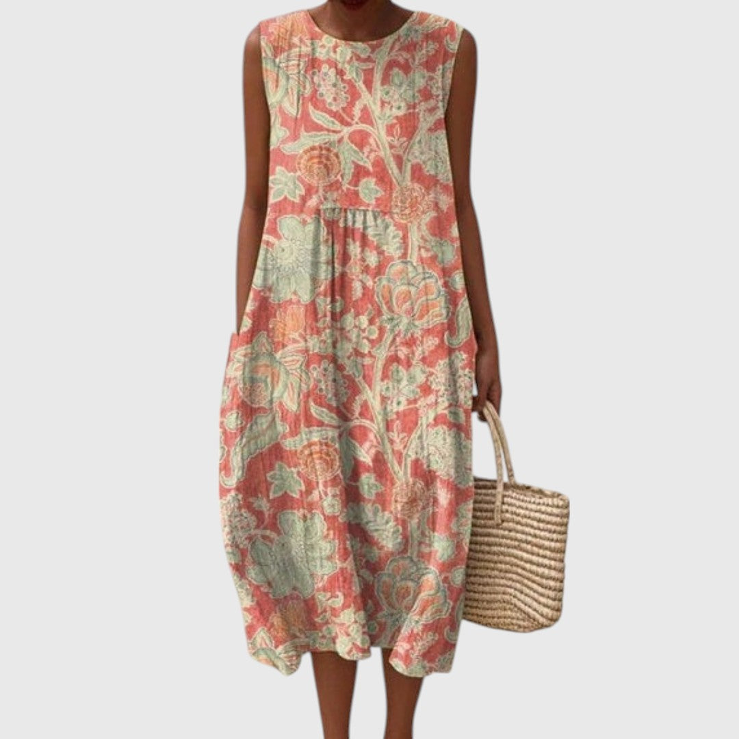 ELLISHA™ | VINTAGE FLORAL DRESS