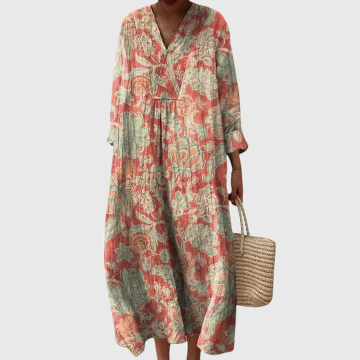 ELLISHA™ | VINTAGE FLORAL DRESS