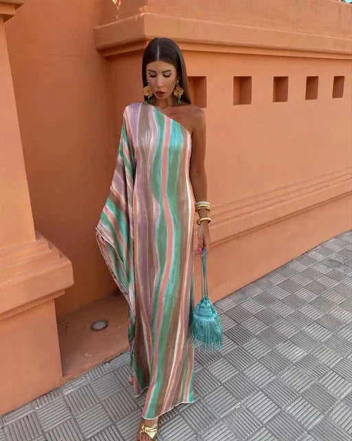 AUBRI™ | CHIC MAXI DRESS FOR MODERN ELEGANCE