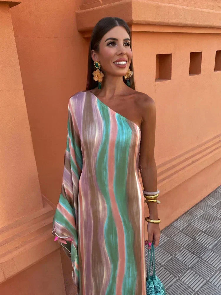 AUBRI™ | CHIC MAXI DRESS FOR MODERN ELEGANCE