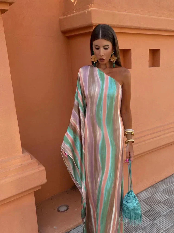 AUBRI™ | CHIC MAXI DRESS FOR MODERN ELEGANCE