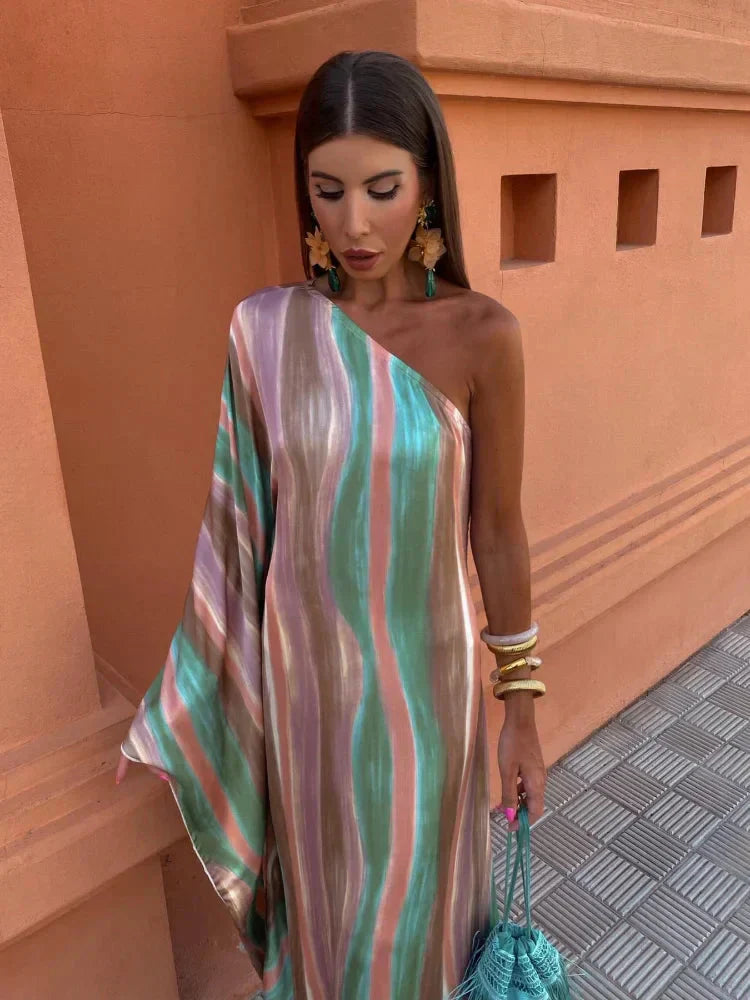 AUBRI™ | CHIC MAXI DRESS FOR MODERN ELEGANCE
