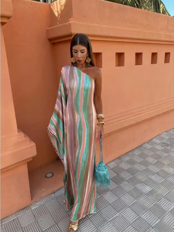 AUBRI™ | CHIC MAXI DRESS FOR MODERN ELEGANCE