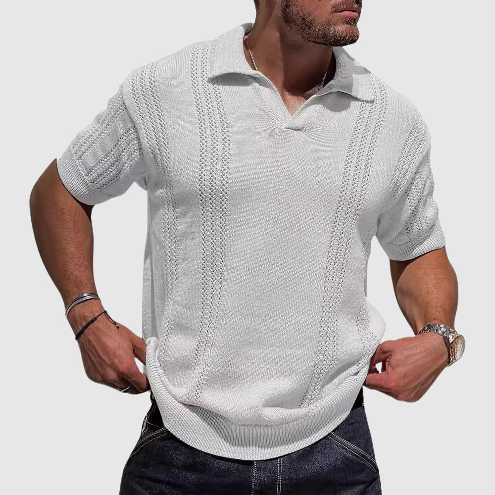 Franco Bianchi Knit Polo Shirt