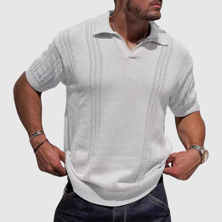 Franco Bianchi Knit Polo Shirt