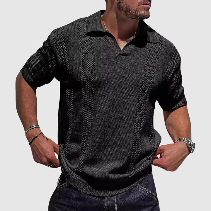 Franco Bianchi Knit Polo Shirt