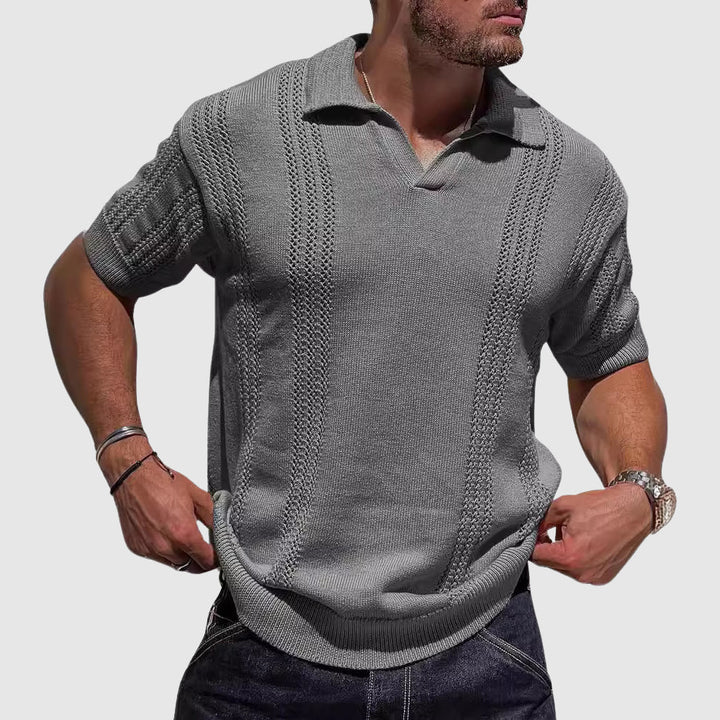 Franco Bianchi Knit Polo Shirt