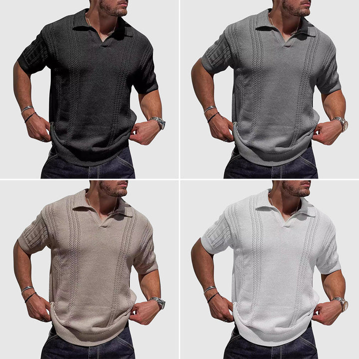 Franco Bianchi Knit Polo Shirt