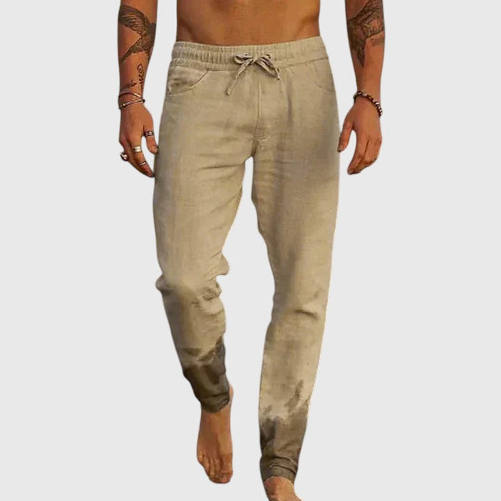 Giovann Linen beach pants