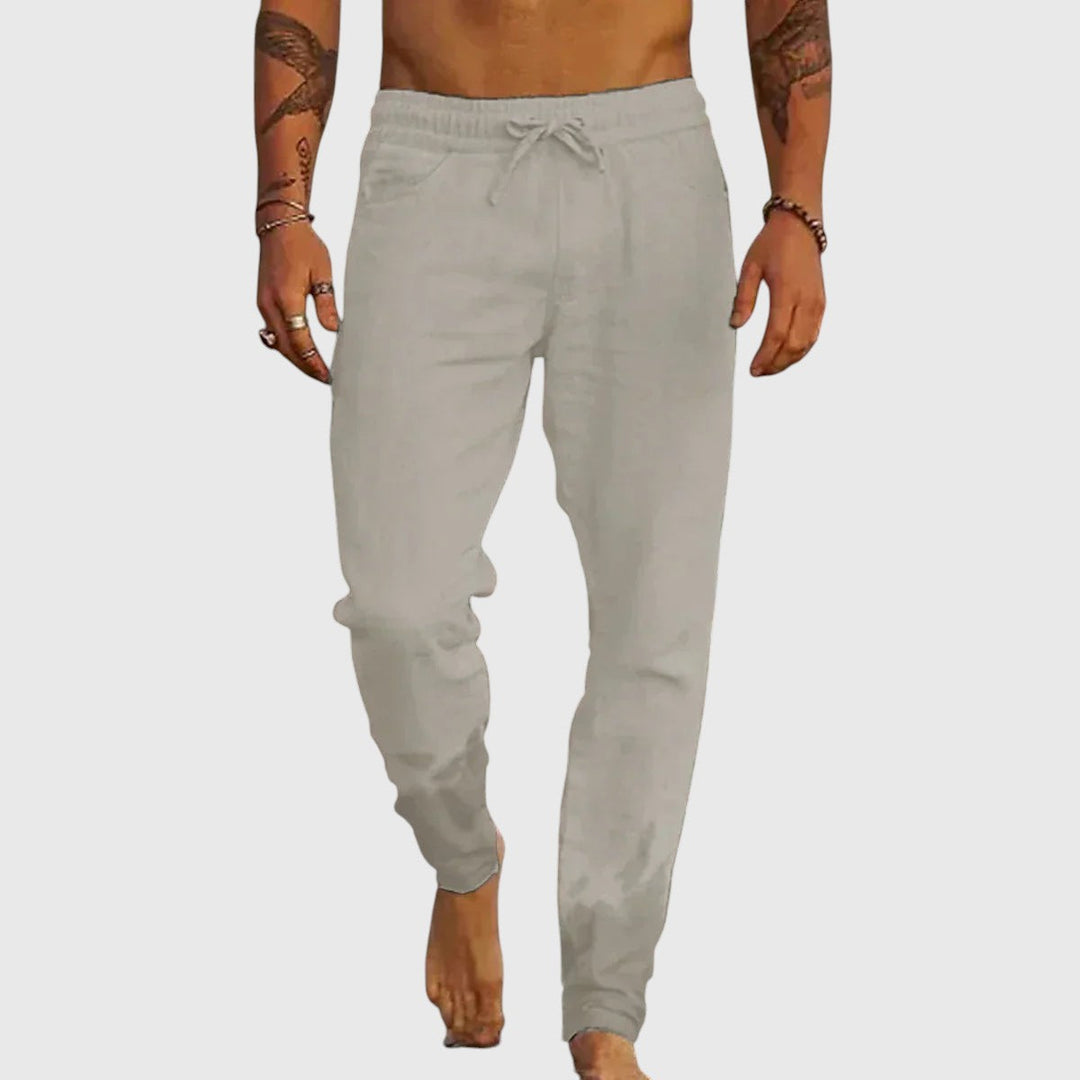 Giovann Linen beach pants