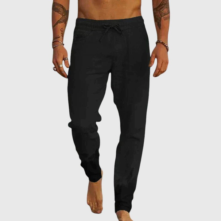Giovann Linen beach pants