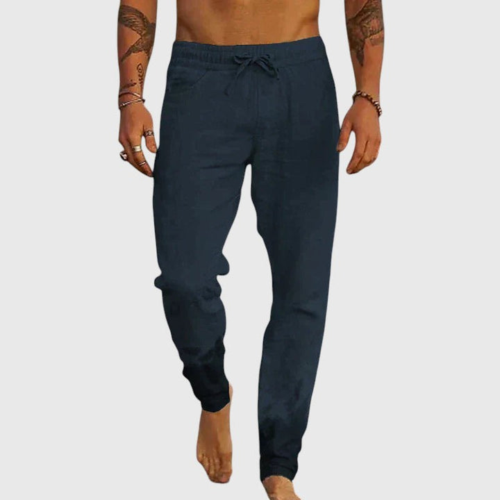 Giovann Linen beach pants