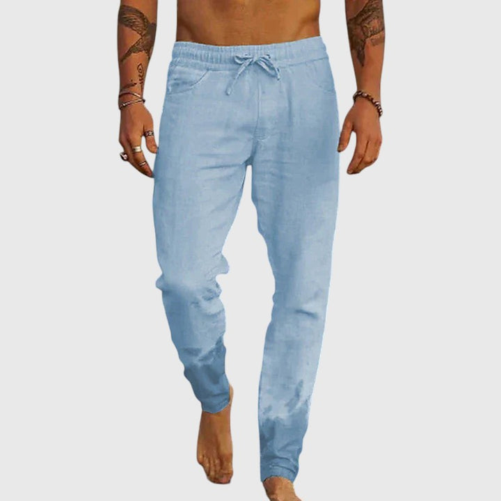 Giovann Linen beach pants